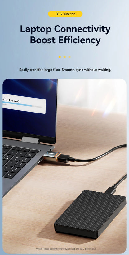 Universal USB 3.0 OTG Adapter Type-C Micro & Lightning Converter