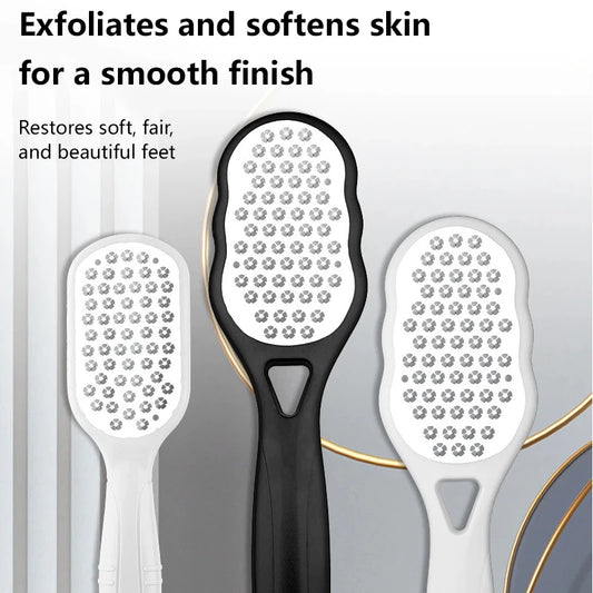 Professional Stainless Steel Foot File for Pedicure & Cracked Heel Removal