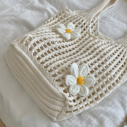 Luxury Knitted Beach Tote