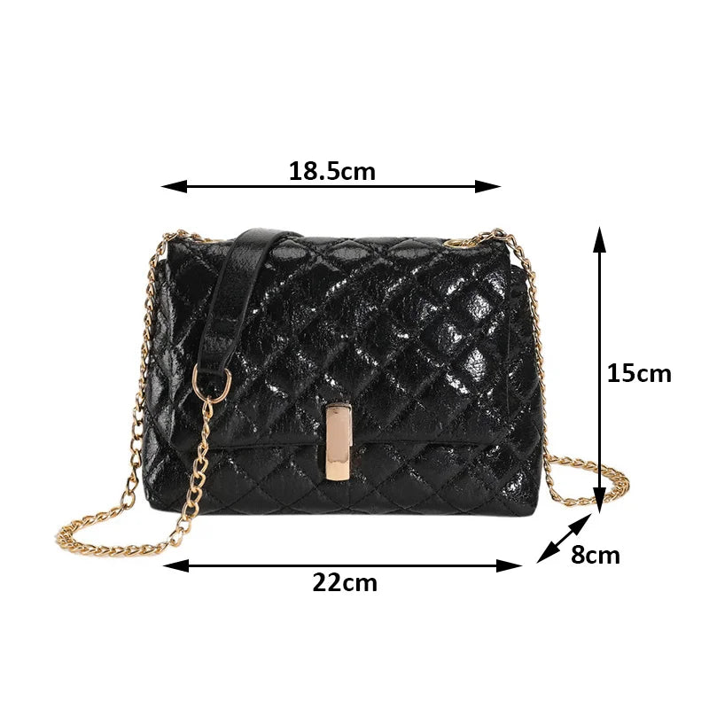 Luxury Sparkly Y2K Shoulder Bag