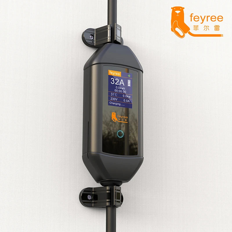 Universal EV Charger Cable Organizer Mount - Wall Bracket Holder for EV Plug