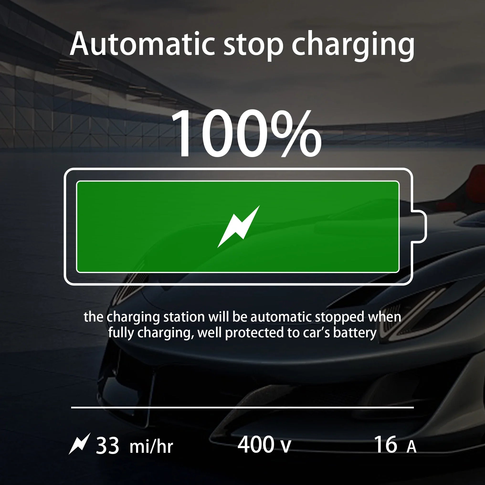 11KW Portable EV Charger Type 2 CEE Plug Adjustable 3-Phase Charging - 15