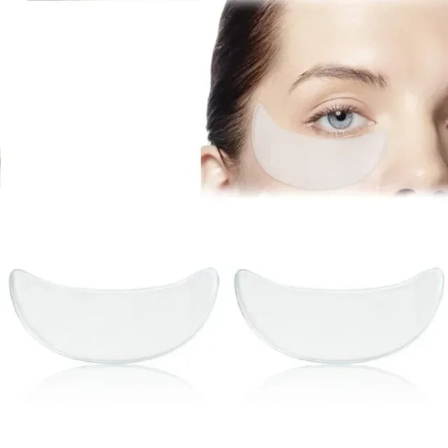 Reusable Silicone Anti-Wrinkle Face & Forehead Patches for Smooth Skin - 18