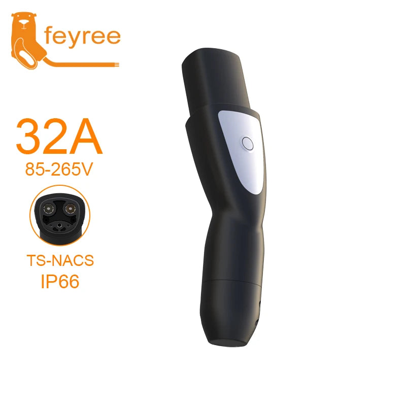 Tesla NACS Electric Vehicle Charging Connector - Fast & Durable EV Charger