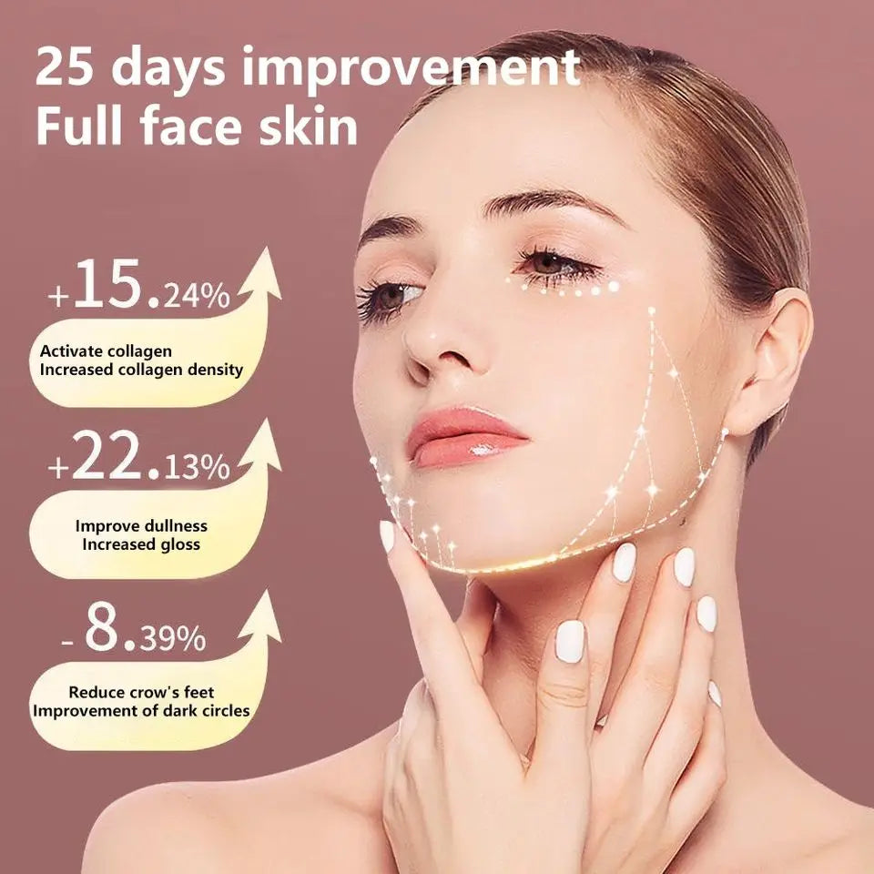 LED V-Face Lifting Massager: Photon Therapy & Vibration Slimming Device - 4