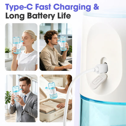 Electric Nasal Irrigator - Portable Sinus Rinse & Allergy Relief Cleaner