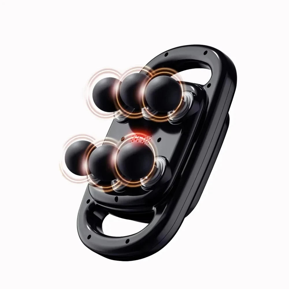 6-Head Percussion Massage Gun - Deep Tissue Muscle Relief - 16
