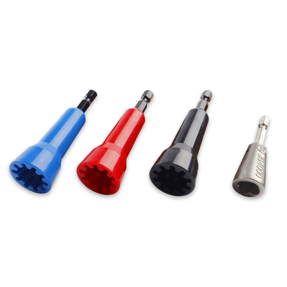 Wire Nut Twister Drill Attachment - Professional Wire Stripping and Twisting Tool Set