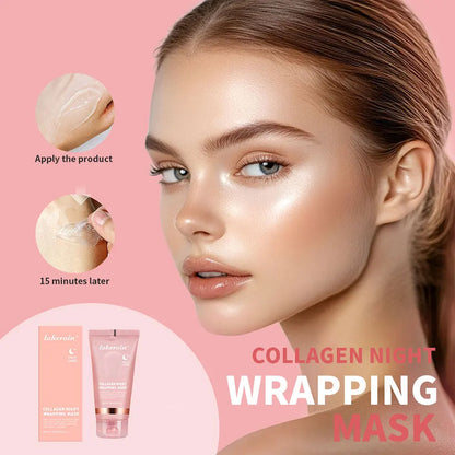 Overnight Collagen Wrapping Mask - Hydrating Peel-Off Facial Gel
