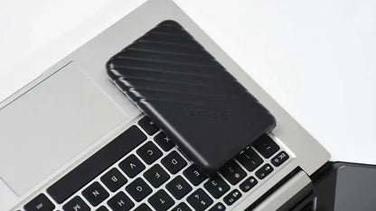 2.5" SATA HDD SSD External Hard Drive Enclosure - USB 3.0/Type-C Adapter