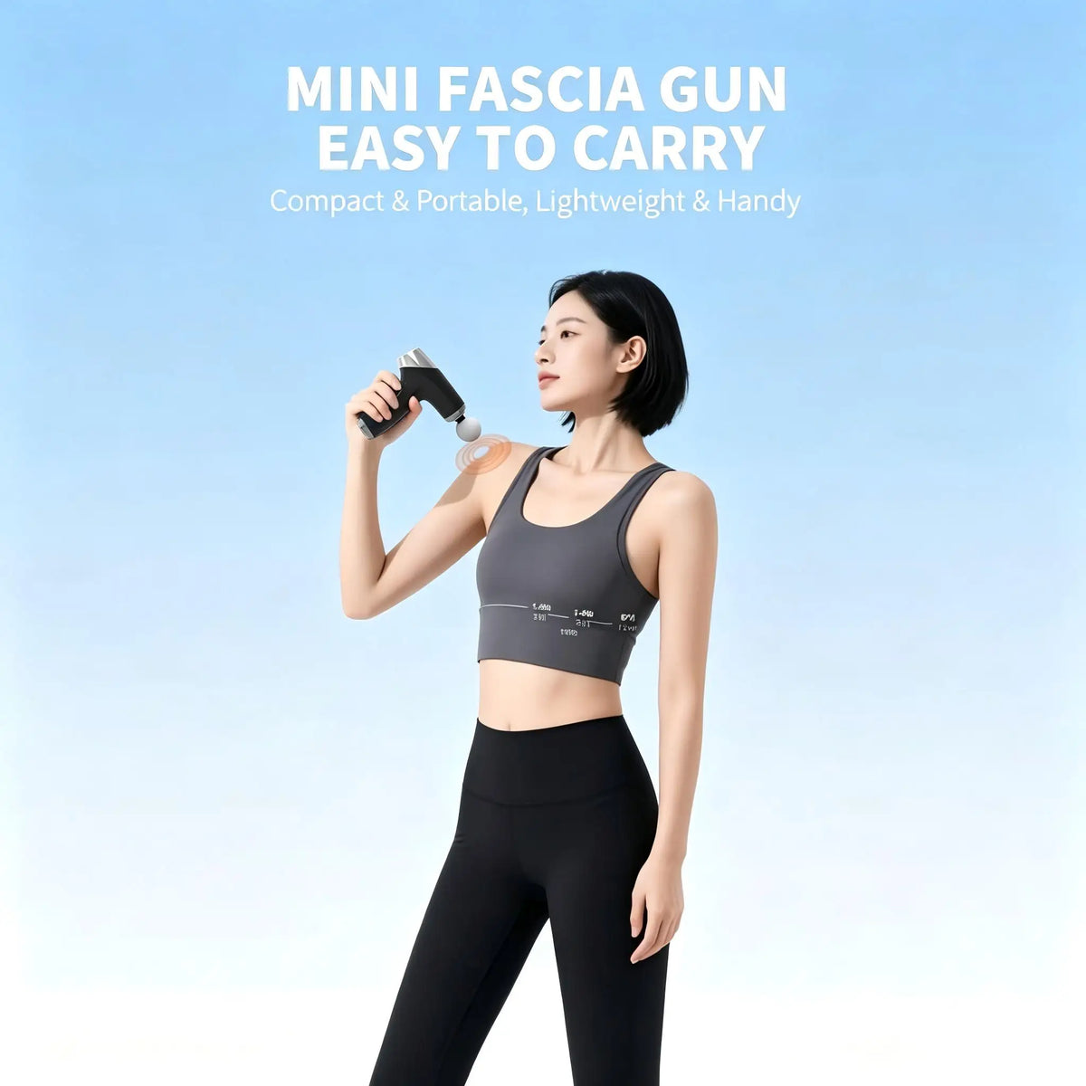 Mini Deep Tissue Percussion Massage Gun for Muscle Relaxation & Pain Relief