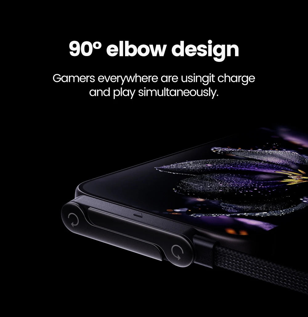 240W USB-C to USB-C Fast Charging Cable with Built-in Desktop Phone Holder - 10