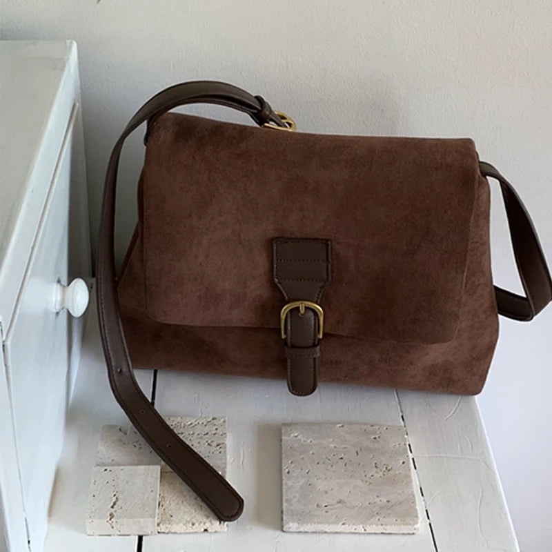 Luxury Matte Leather Tote Bag