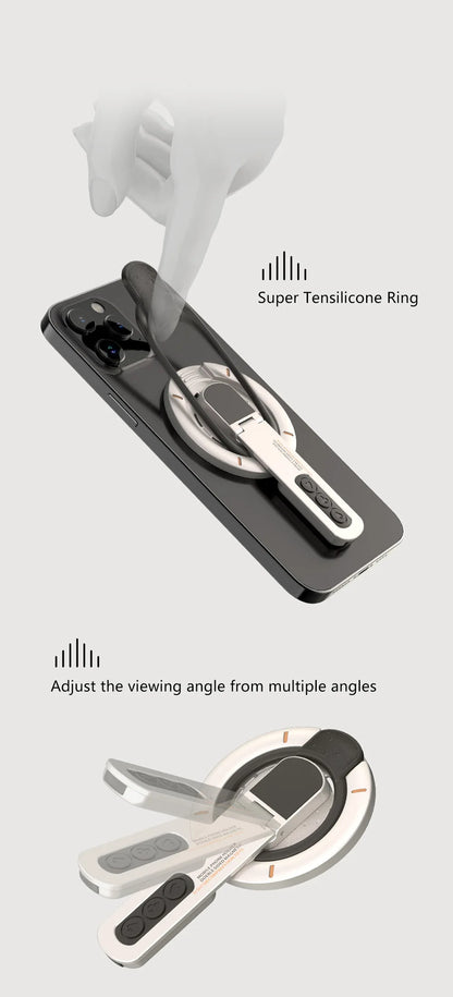 360° Magnetic Phone Stand & Ring Holder for MagSafe iPhones