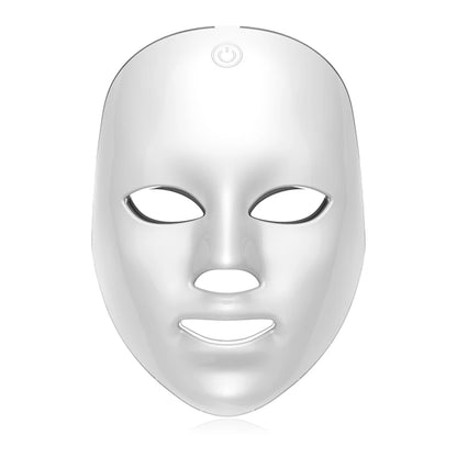 Wireless 7-Color LED Facial Mask for Anti-Aging & Acne