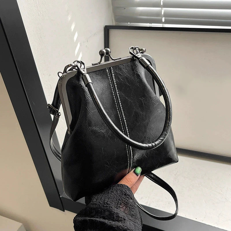 Luxury Vintage Kiss Lock Bag