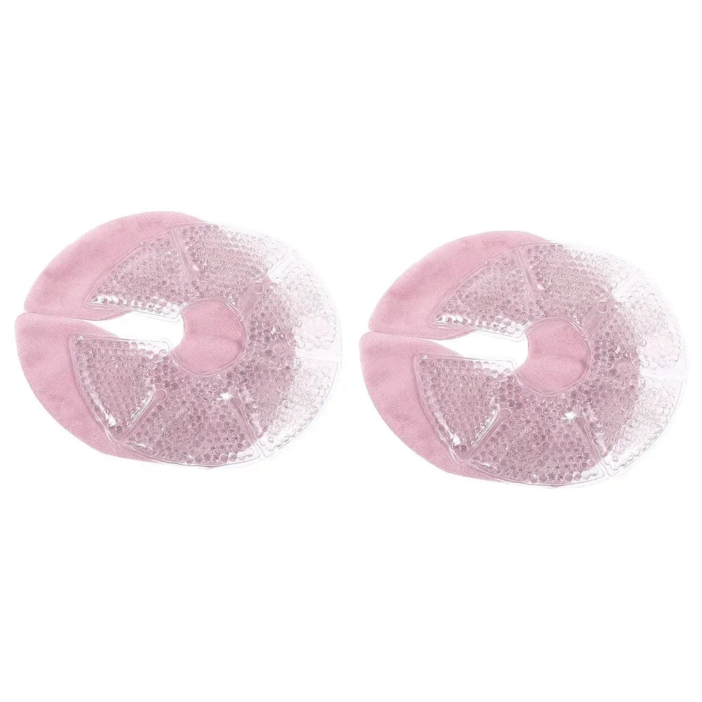 Breast Therapy Gel Pads for Hot Cold Nursing Relief & Postpartum Care - 8