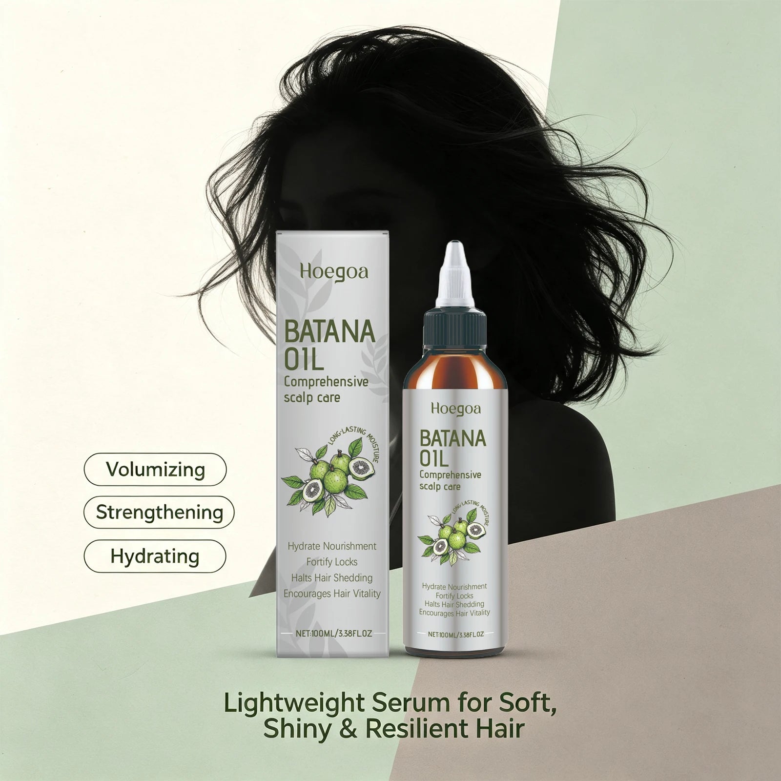 Batana Oil Nourishing Scalp Care Serum for Hair Growth and Damage Repair - 6