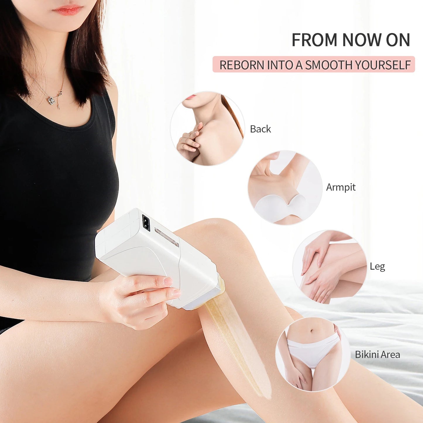 Electric Roll-On Wax Heater - Portable Hair Removal Warmer