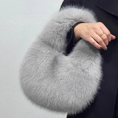 Luxury Soft Plush Bucket Bag