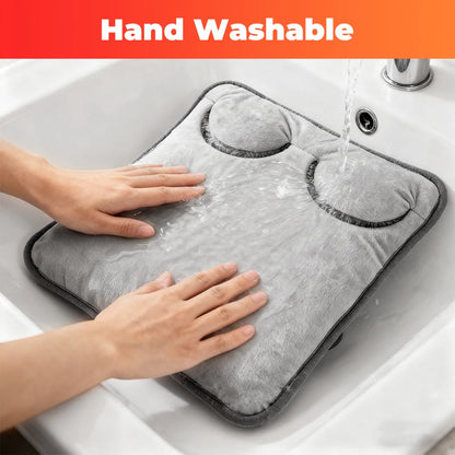 Electric Heated Foot Warmer with 4 Temperature Levels and Auto-Off Timer