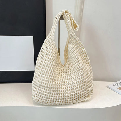 Luxury Bohemian Crochet Tote