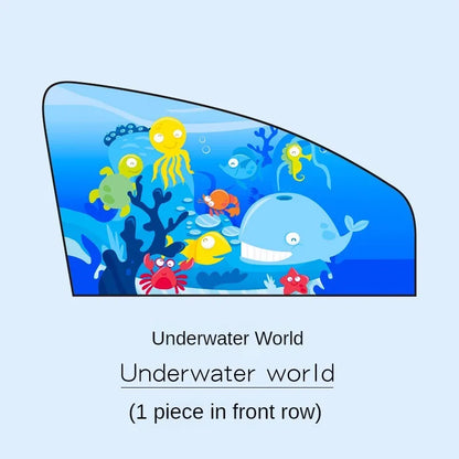 Magnetic Car Window Sunshade for Baby UV Protection