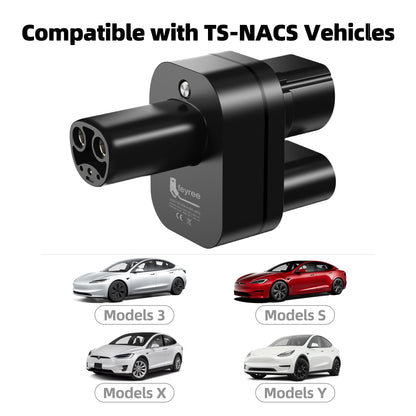 CCS2 to Tesla NACS Fast Charging Adapter for Model 3/X/Y/S