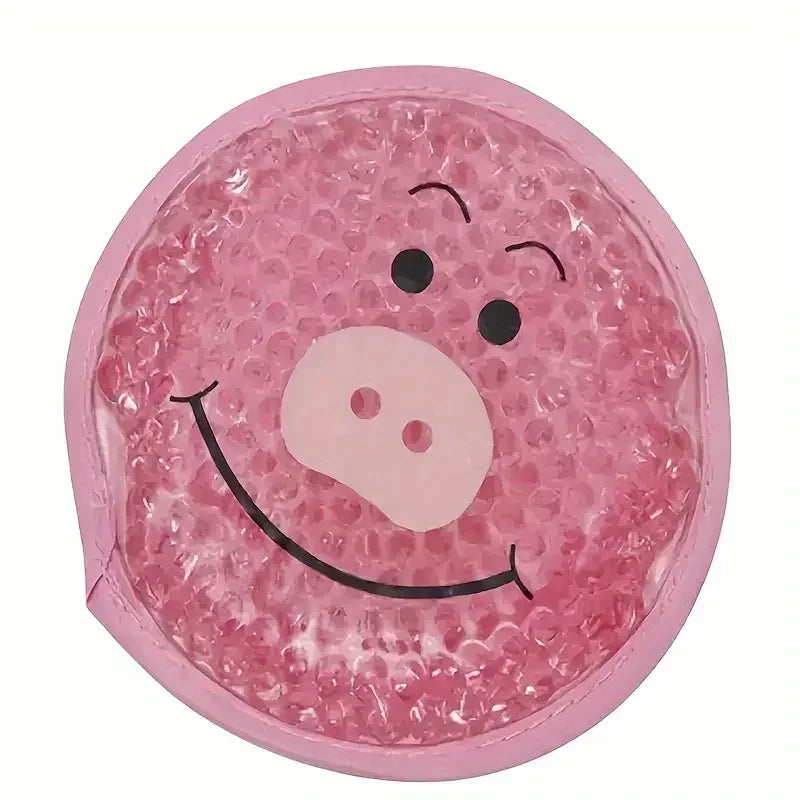 Reusable Cartoon Gel Ice Pack - Hot & Cold Therapy for Pain Relief - 15