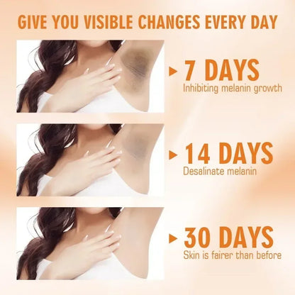 Vitamin C Brightening Cream for Dark Spots, Underarms, Elbows and Knees
