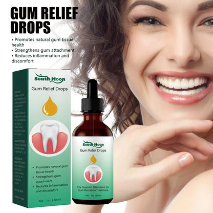 Herbal Toothache and Gum Relief Drops - Oral Care Solution for Pain and Sensitivity