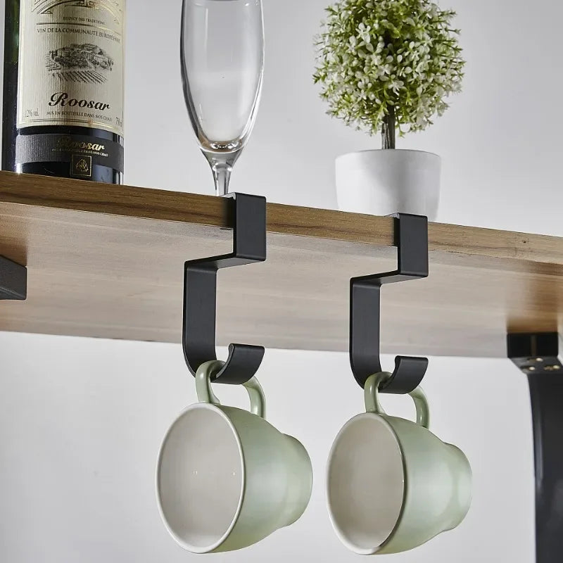 Universal Aluminum Desk Hook: Headphone Stand & Portable Bag Hanger