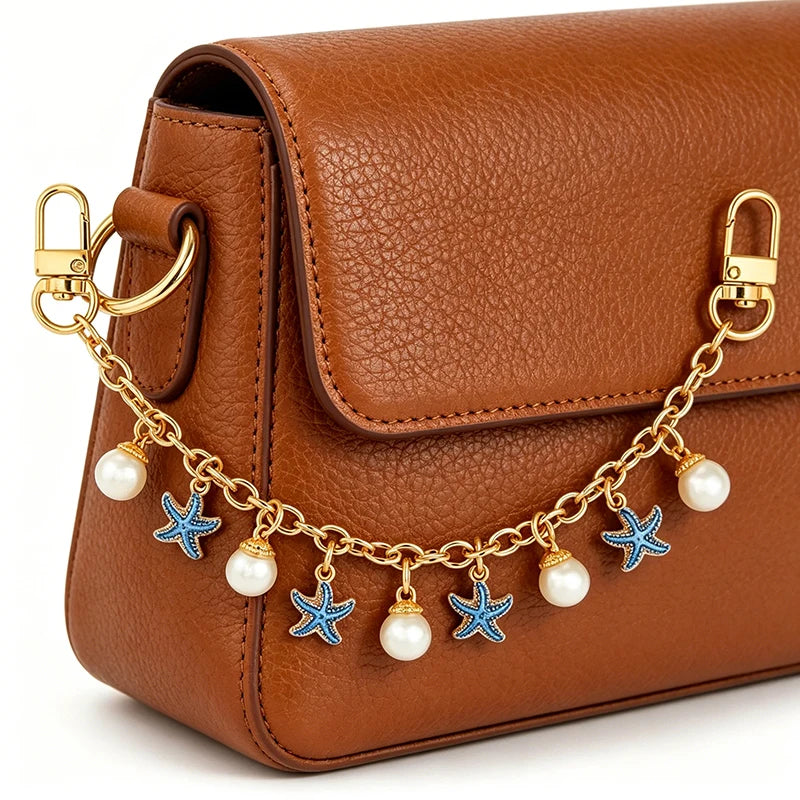 Luxury Sea Shell Bag Charm