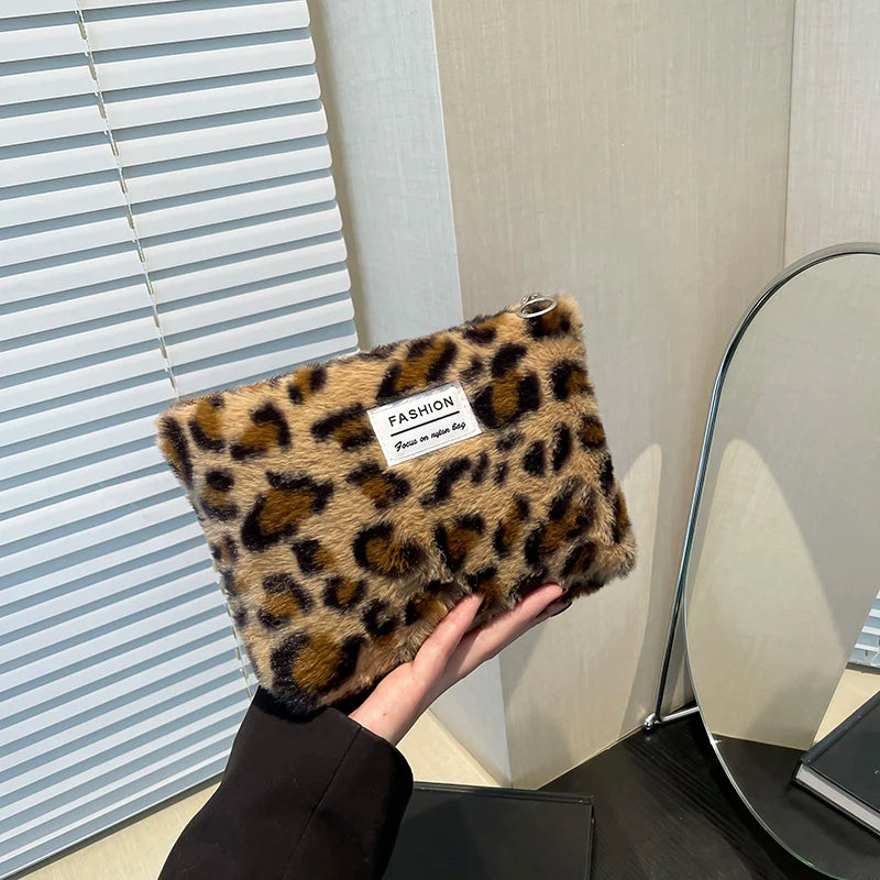 Leopard Retro Makeup Bag