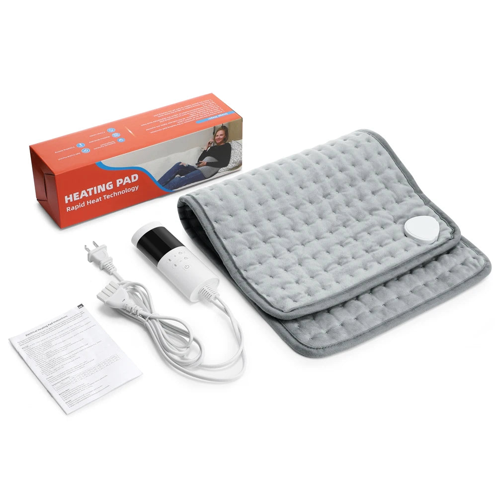 Electric Heating Pad for Back, Neck and Leg Pain Relief with Temperature Control - 26