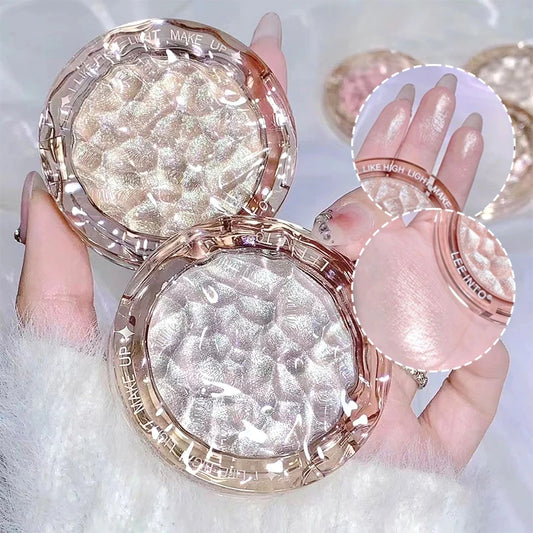 Shimmer Glow Highlighter & Contour Palette - Long-Lasting Radiant Finish