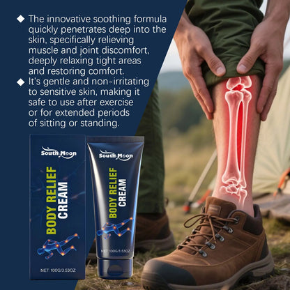 South Moon Joint & Muscle Relief Cream – Natural Soothing Body Recovery Massage Cream