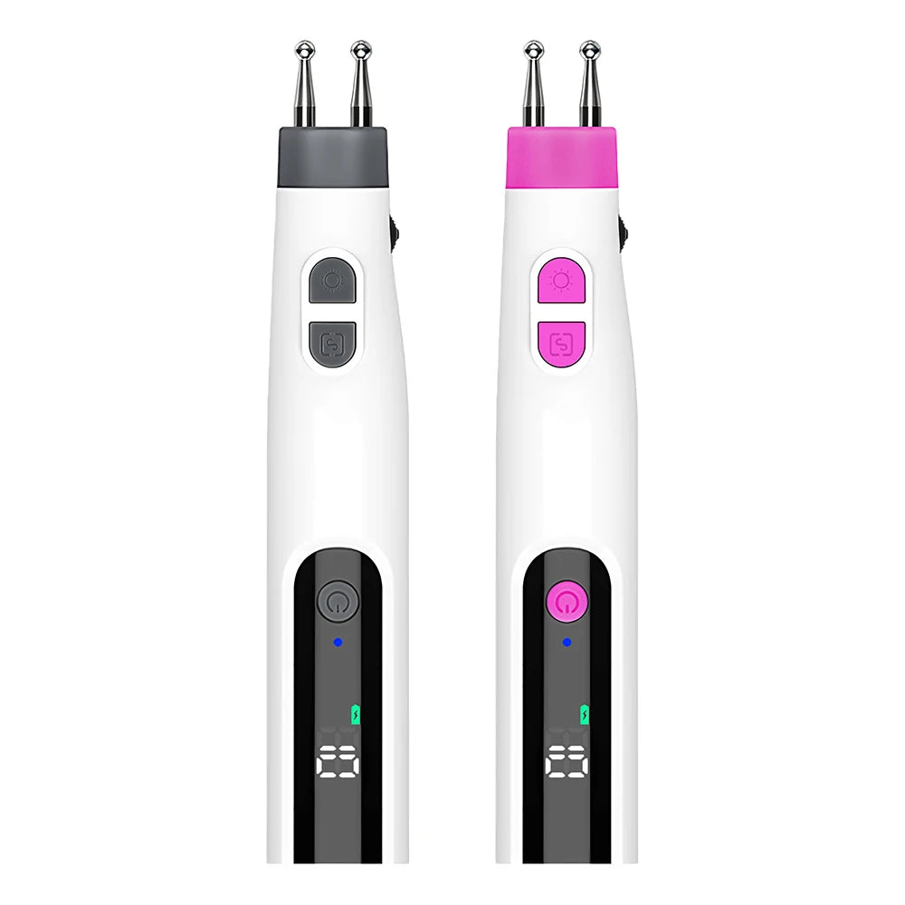 Digital Handheld Precision Body & Face Massage Pen with 10 Intensity Levels - 13