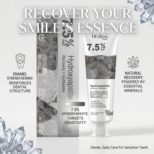 7.5% Hydroxyapatite Enamel Repair & Whitening Toothpaste - Sensitive Teeth Care