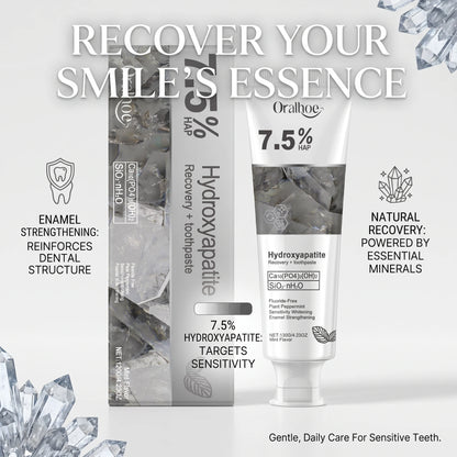 7.5% Hydroxyapatite Enamel Repair & Whitening Toothpaste - Sensitive Teeth Care