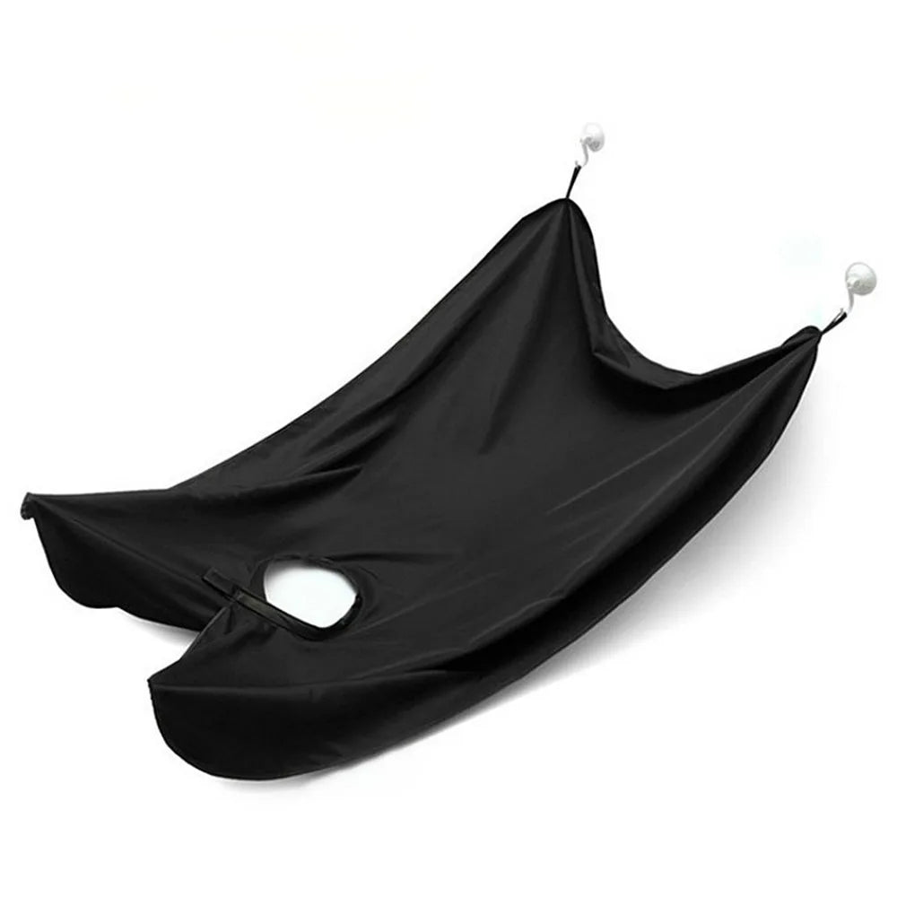 Beard Shaving Bib Apron - Clean Hair Catcher Grooming Cape