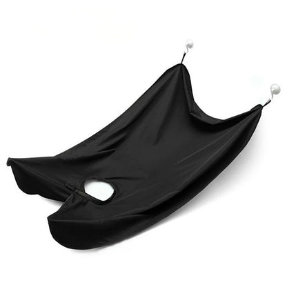 Beard Shaving Bib Apron - Clean Hair Catcher Grooming Cape