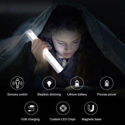 Rechargeable LED Motion Sensor Cabinet Light - Wireless Under Counter & Wardrobe Light