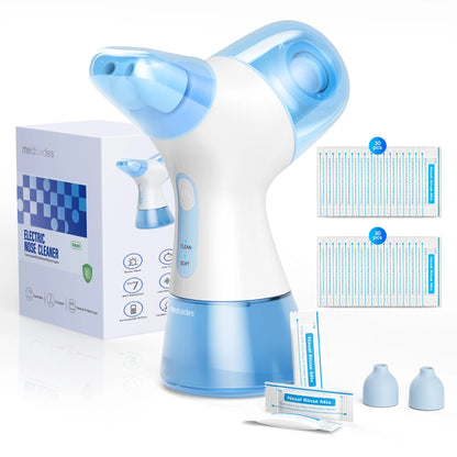 Electric Nasal Irrigation System - Sinus Rinse Machine for Allergy Relief