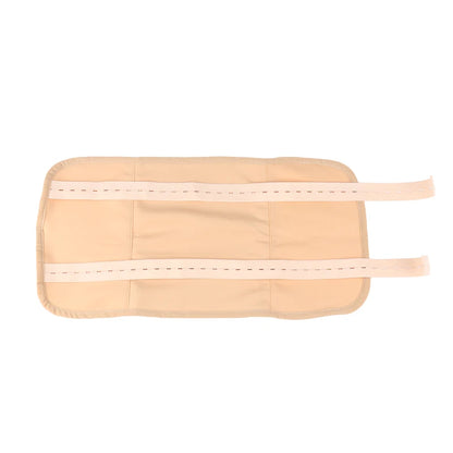 Reusable Castor Oil Pack Wrap - Adjustable Compression Waist Support Band
