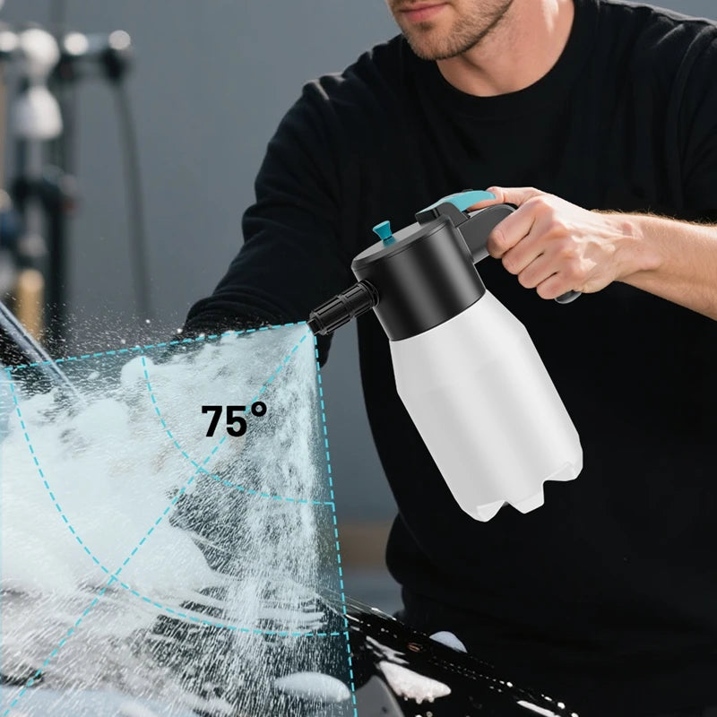 1.5L Cordless Electric Car Wash Foam Sprayer - 15