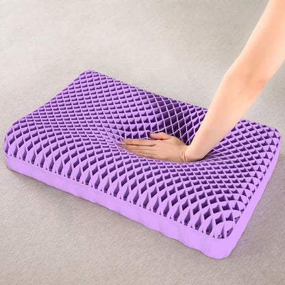 Ergonomic TPE Cervical Pillow for Neck Pain Relief & Deep Sleep