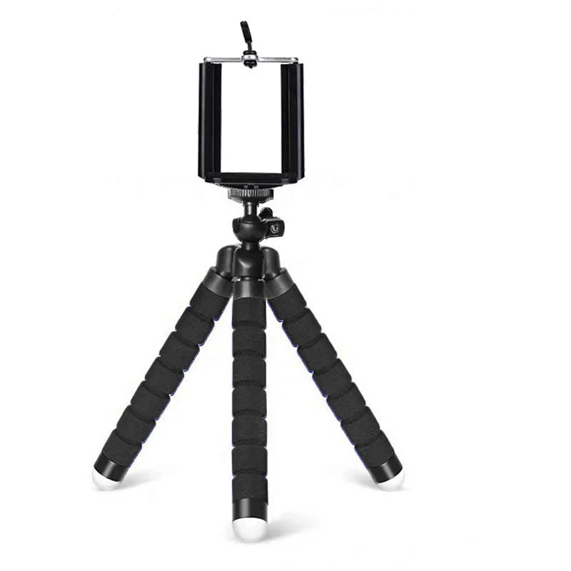 Portable Mini Tripod Stand for Smartphones and Cameras - Lightweight Holder - 4