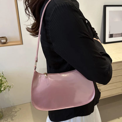 Retro Leather Hobo Bag