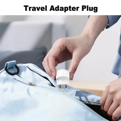 3-Pack EU to Switzerland Travel Power Adapter Plug 10A 250V Converter